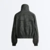 Water-Repellent Checked Nylon Track Jacket Water-Repellent Checked Nylon Track Jacket