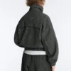 Water-Repellent Checked Nylon Track Jacket Water-Repellent Checked Nylon Track Jacket