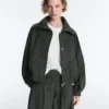 Water-Repellent Checked Nylon Track Jacket Water-Repellent Checked Nylon Track Jacket