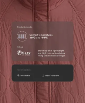 Water-Repellent Fellex® Aerogel Padded Jacket