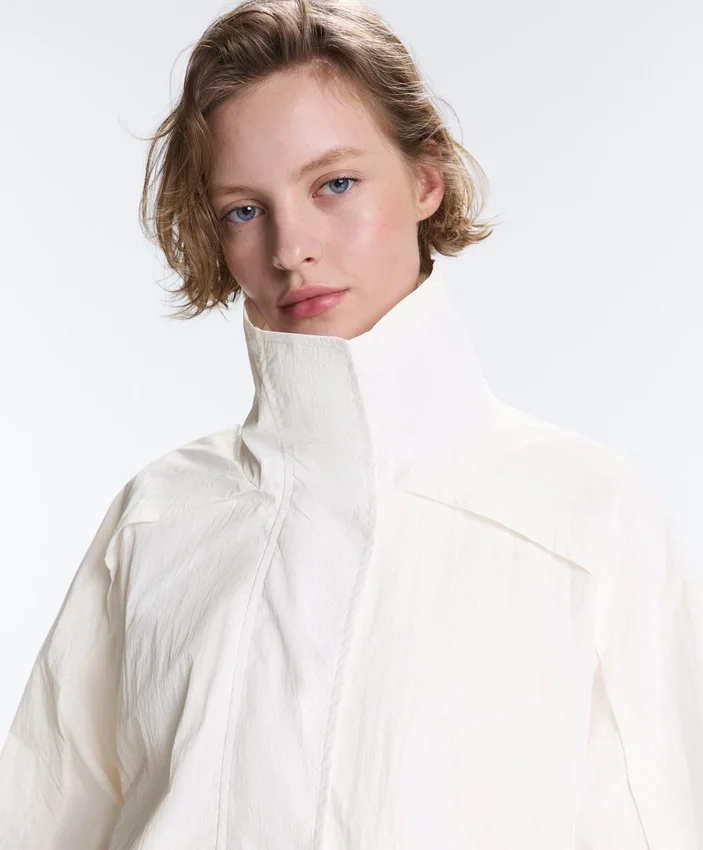 Water-Repellent High-Neck Track Jacket Water-Repellent High-Neck Track Jacket