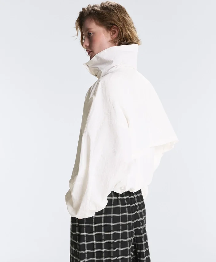 Water-Repellent High-Neck Track Jacket Water-Repellent High-Neck Track Jacket