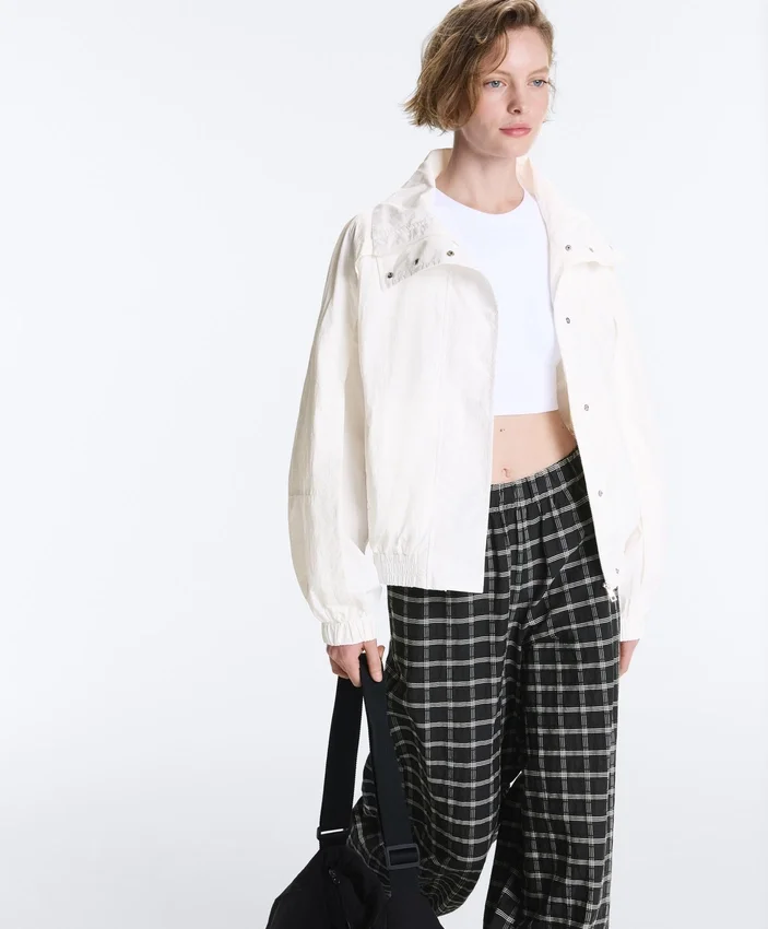 Water-Repellent High-Neck Track Jacket Water-Repellent High-Neck Track Jacket