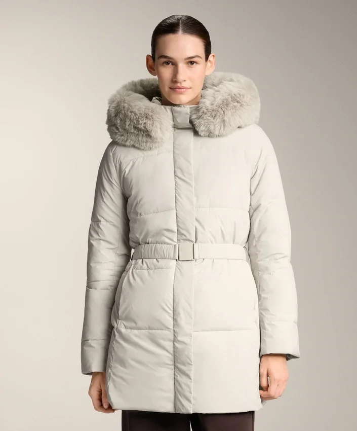 Water-Repellent Primaloft® Padded Midi Jacket Water-Repellent Primaloft® Padded Midi Jacket