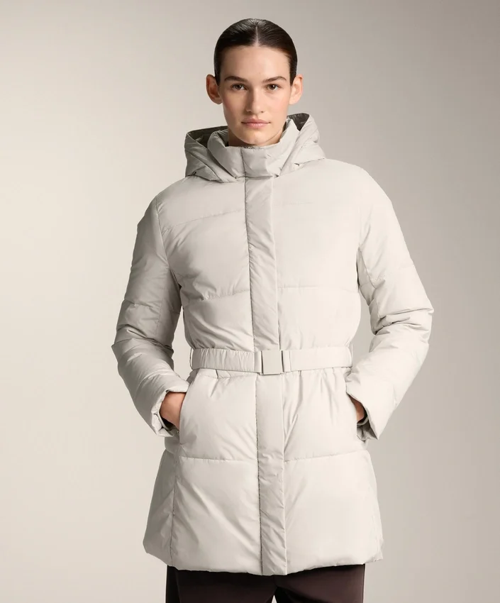 Water-Repellent Primaloft® Padded Midi Jacket Water-Repellent Primaloft® Padded Midi Jacket