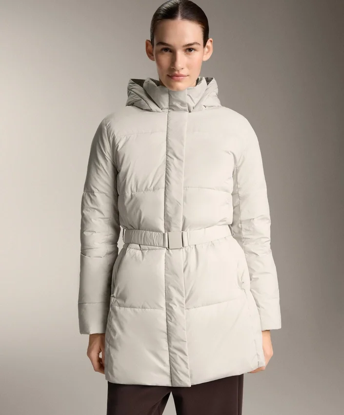 Water-Repellent Primaloft® Padded Midi Jacket Water-Repellent Primaloft® Padded Midi Jacket