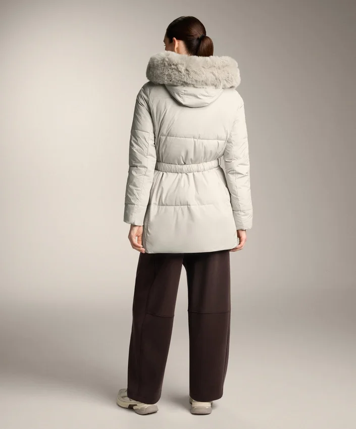 Water-Repellent Primaloft® Padded Midi Jacket Water-Repellent Primaloft® Padded Midi Jacket