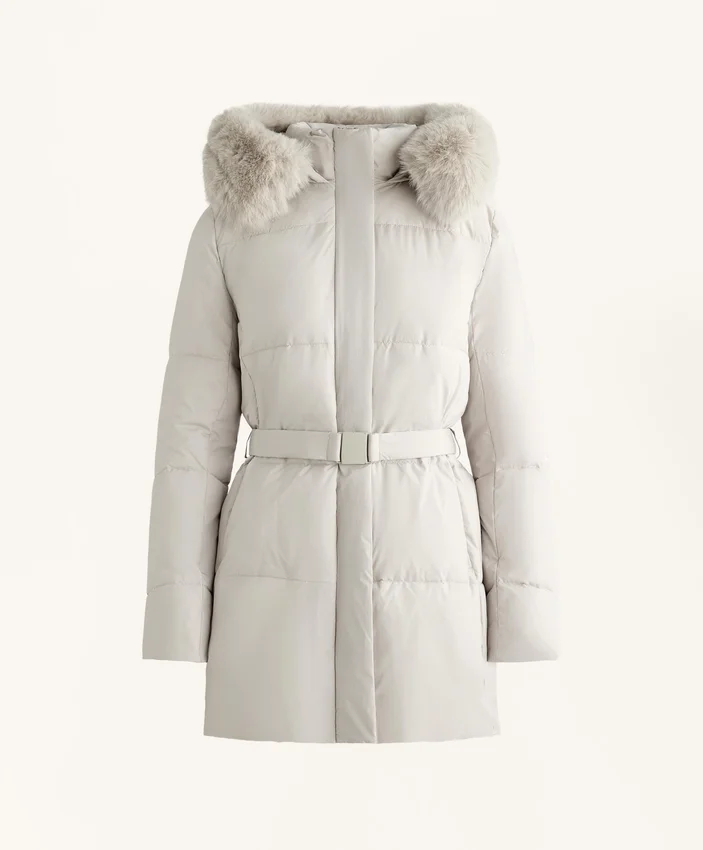 Water-Repellent Primaloft® Padded Midi Jacket Water-Repellent Primaloft® Padded Midi Jacket
