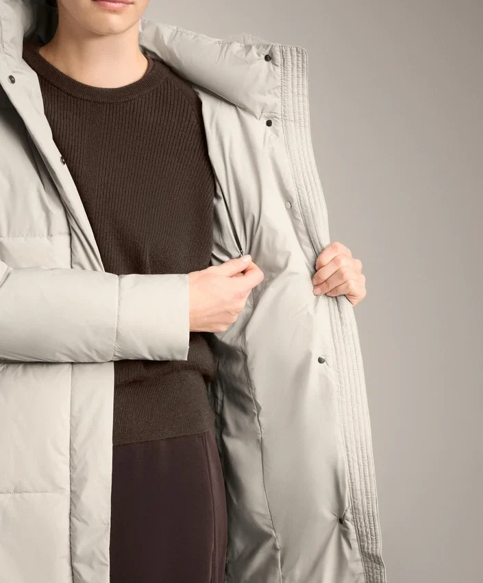 Water-Repellent Primaloft® Padded Midi Jacket Water-Repellent Primaloft® Padded Midi Jacket