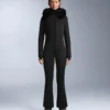 Water-Resistant Fitted Stretch Ski Jumpsuit Water-Resistant Fitted Stretch Ski Jumpsuit