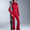 Water-Resistant Fitted Stretch Ski Jumpsuit Water-Resistant Fitted Stretch Ski Jumpsuit
