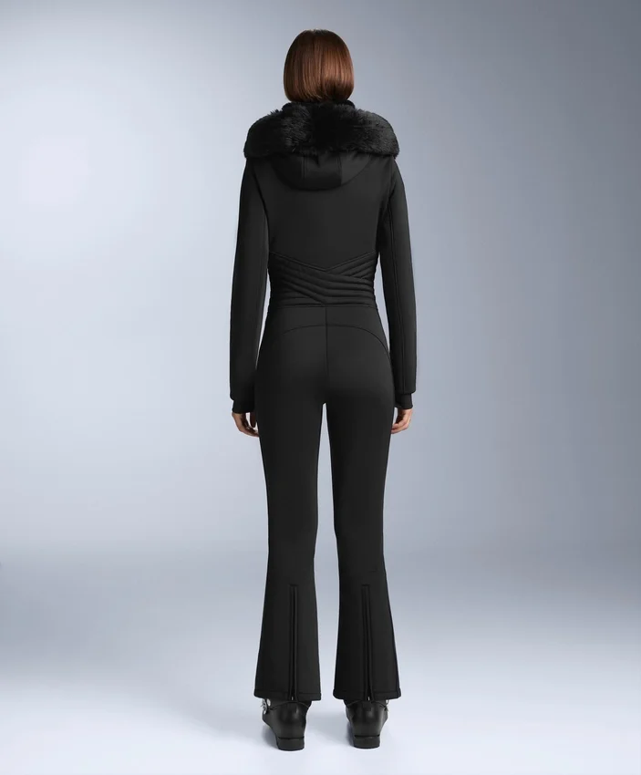 Water-Resistant Fitted Stretch Ski Jumpsuit Water-Resistant Fitted Stretch Ski Jumpsuit