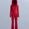 Water-Resistant Fitted Stretch Ski Jumpsuit Water-Resistant Fitted Stretch Ski Jumpsuit