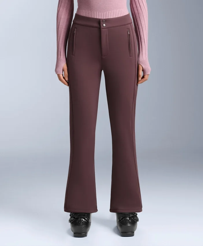 Water-Resistant Flare Stretch Ski Trousers Water-Resistant Flare Stretch Ski Trousers