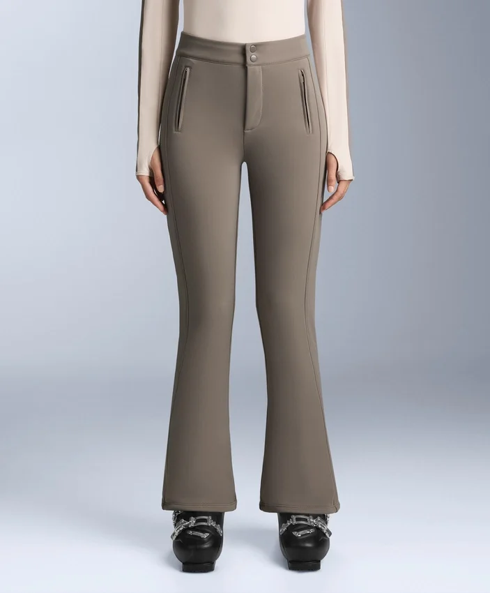Water-Resistant Flare Stretch Ski Trousers Water-Resistant Flare Stretch Ski Trousers