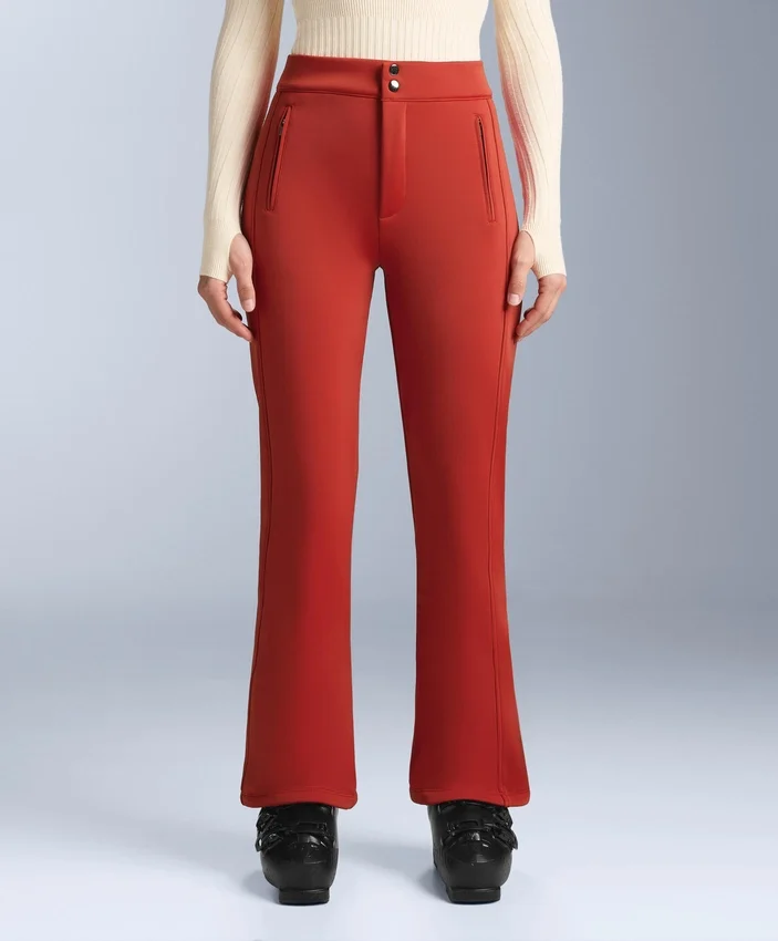 Water-Resistant Flare Stretch Ski Trousers Water-Resistant Flare Stretch Ski Trousers