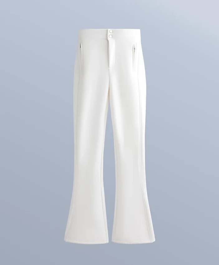Water-Resistant Flare Stretch Ski Trousers Water-Resistant Flare Stretch Ski Trousers