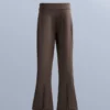 Water-Resistant Flare Stretch Ski Trousers Water-Resistant Flare Stretch Ski Trousers