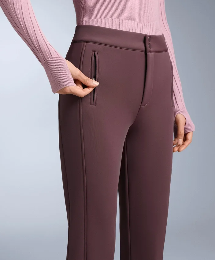 Water-Resistant Flare Stretch Ski Trousers Water-Resistant Flare Stretch Ski Trousers