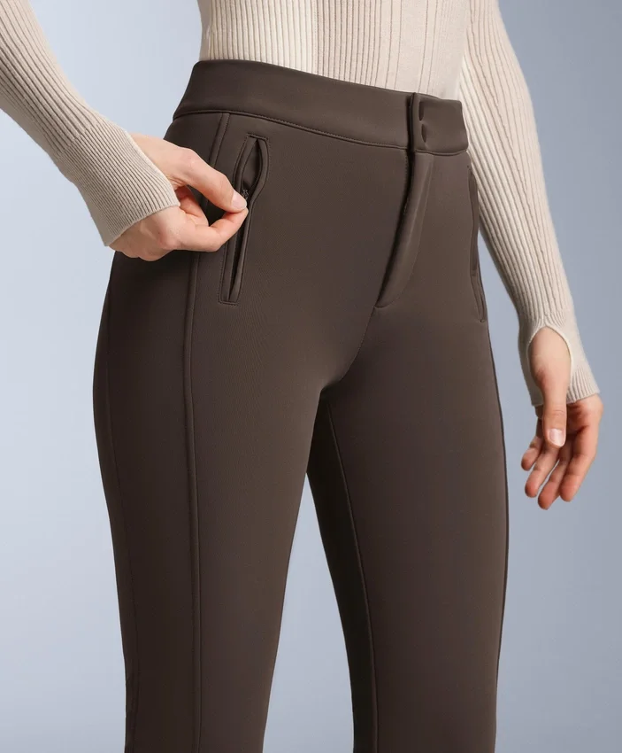 Water-Resistant Flare Stretch Ski Trousers Water-Resistant Flare Stretch Ski Trousers