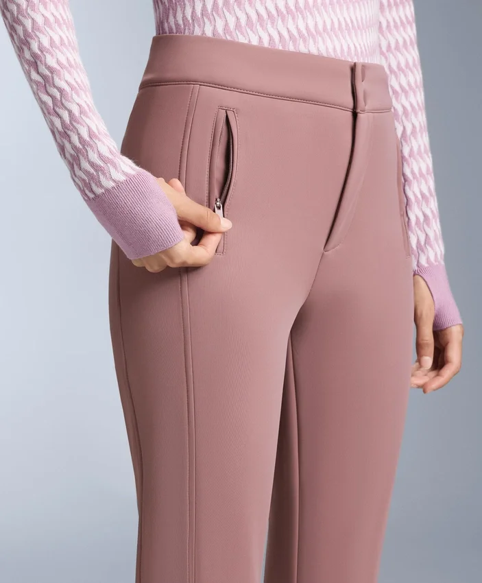 Water-Resistant Flare Stretch Ski Trousers Water-Resistant Flare Stretch Ski Trousers