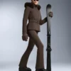 Water-Resistant Flare Stretch Ski Trousers Water-Resistant Flare Stretch Ski Trousers