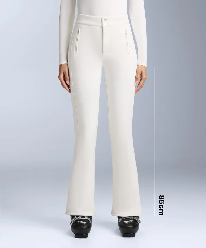 Water-Resistant Full Length Flare Stretch Ski Trousers Water-Resistant Full Length Flare Stretch Ski Trousers