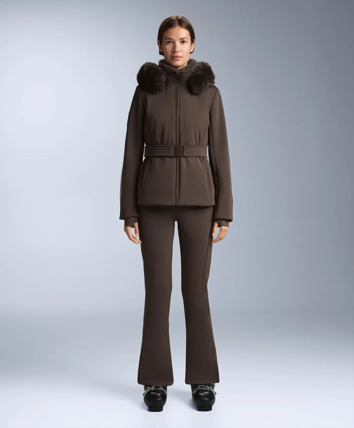 Water-Resistant Full Length Flare Stretch Ski Trousers Water-Resistant Full Length Flare Stretch Ski Trousers
