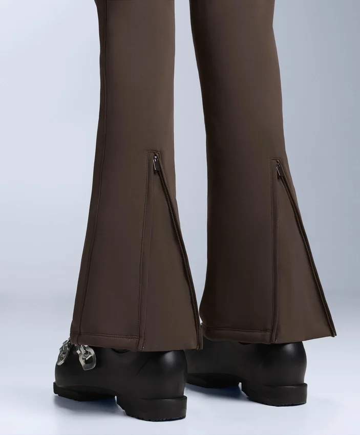 Water-Resistant Full Length Flare Stretch Ski Trousers Water-Resistant Full Length Flare Stretch Ski Trousers