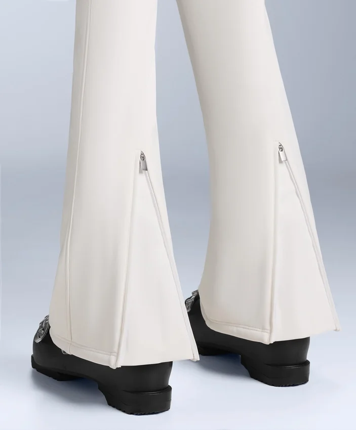Water-Resistant Full Length Flare Stretch Ski Trousers Water-Resistant Full Length Flare Stretch Ski Trousers