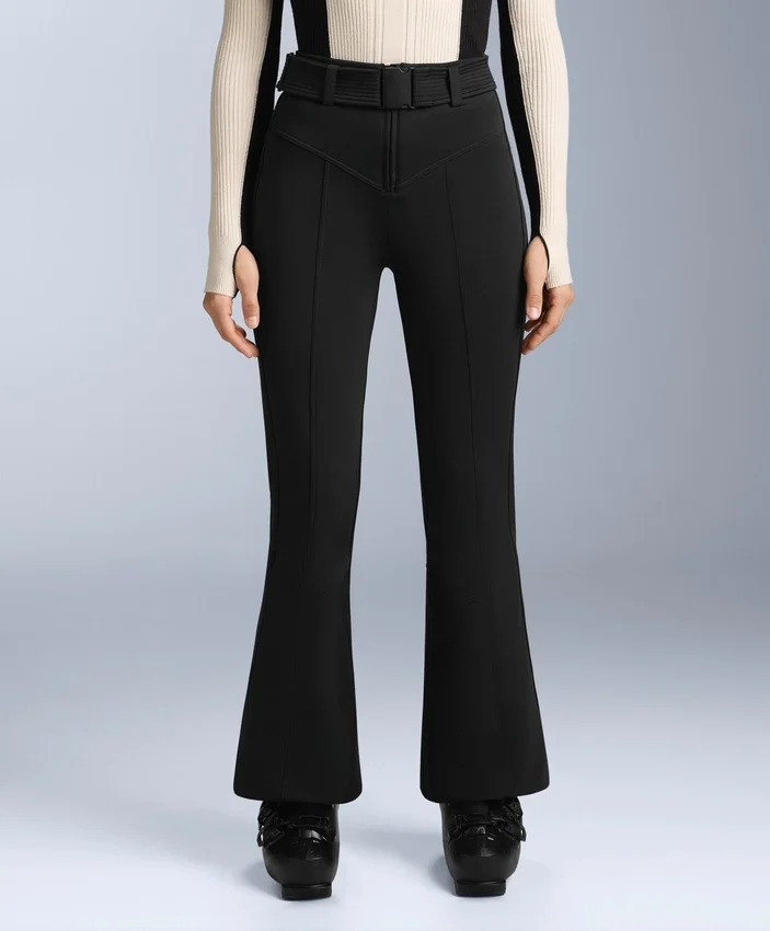 Water-Resistant High-Rise Flare Stretch Ski Trousers Water-Resistant High-Rise Flare Stretch Ski Trousers