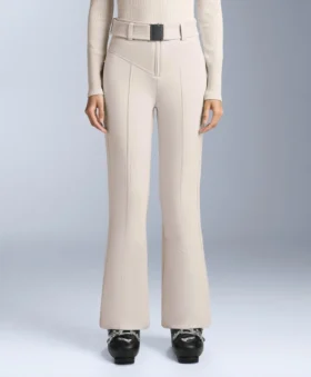 Water-Resistant High-Rise Flare Stretch Ski Trousers