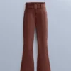 Water-Resistant High-Rise Flare Stretch Ski Trousers Water-Resistant High-Rise Flare Stretch Ski Trousers