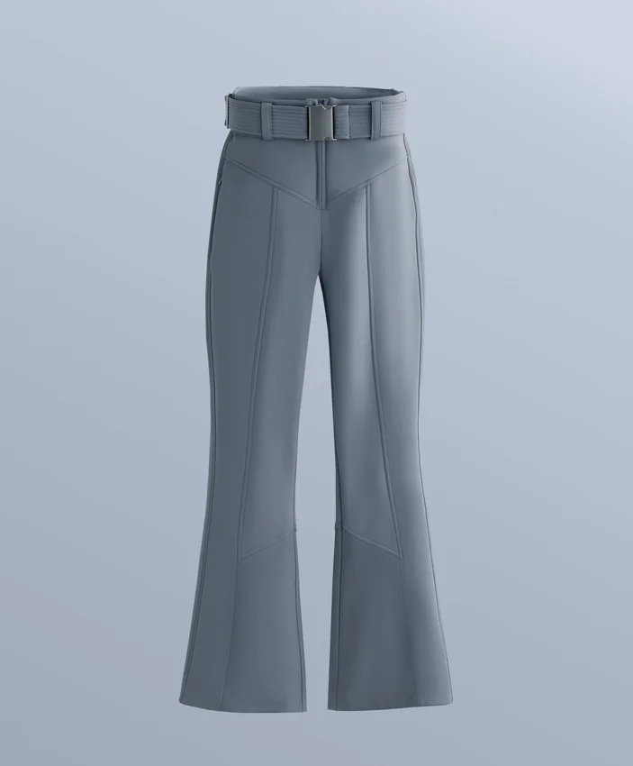 Water-Resistant High-Rise Flare Stretch Ski Trousers Water-Resistant High-Rise Flare Stretch Ski Trousers