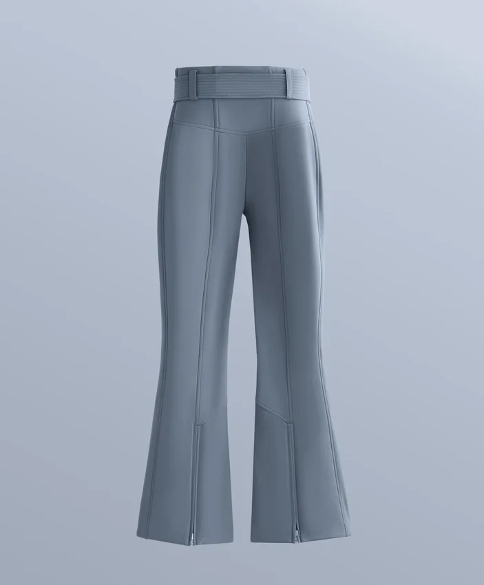 Water-Resistant High-Rise Flare Stretch Ski Trousers Water-Resistant High-Rise Flare Stretch Ski Trousers