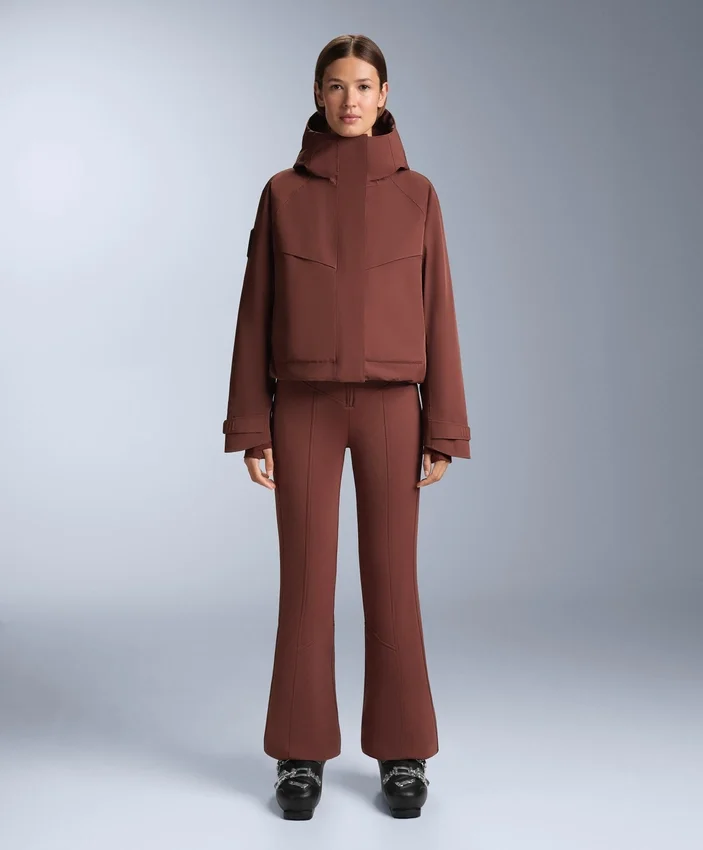 Water-Resistant High-Rise Flare Stretch Ski Trousers Water-Resistant High-Rise Flare Stretch Ski Trousers