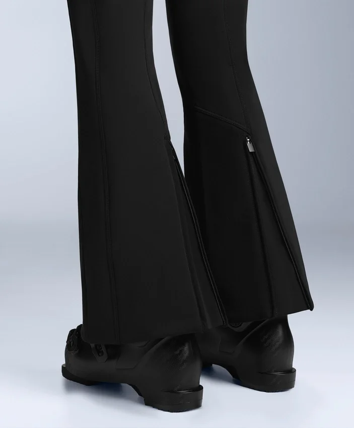 Water-Resistant High-Rise Flare Stretch Ski Trousers Water-Resistant High-Rise Flare Stretch Ski Trousers
