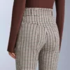 Water-Resistant Printed High-Rise Flare Stretch Ski Trousers Water-Resistant Printed High-Rise Flare Stretch Ski Trousers