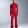 Water-Resistant Ski Flare Dungarees Water-Resistant Ski Flare Dungarees