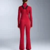 Water-Resistant Ski Flare Dungarees Water-Resistant Ski Flare Dungarees