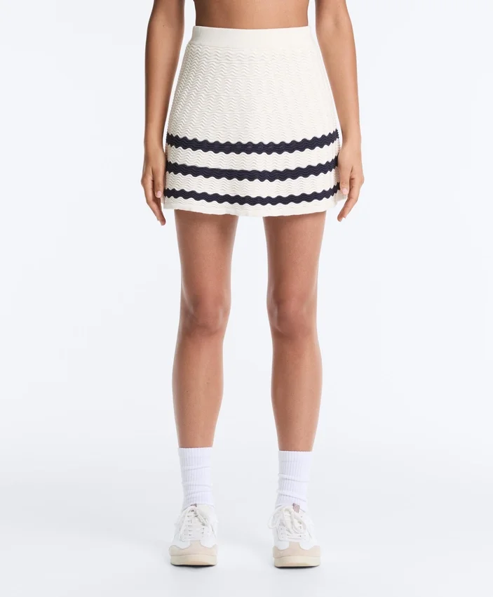 Wave Knit Short Skirt Wave Knit Short Skirt