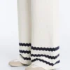 Wave Knit Straight-Leg Trousers Wave Knit Straight-Leg Trousers