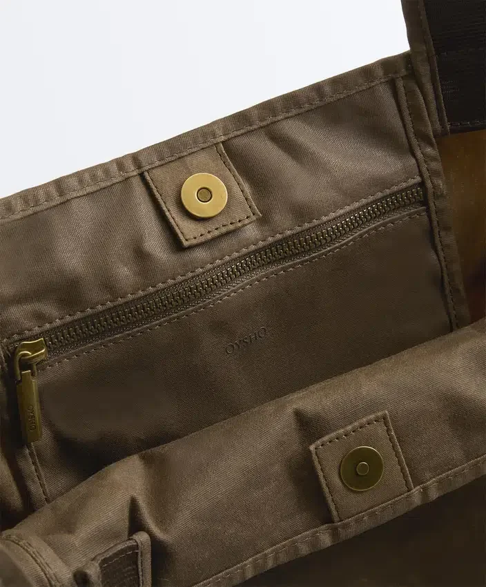 Waxed Shopper Bag Waxed Shopper Bag