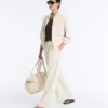 Hooded Piqué Cotton Jacket Hooded Piqué Cotton Jacket