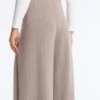 Wide-Leg Striped Trousers with Soft-Touch Modal Wide-Leg Striped Trousers with Soft-Touch Modal