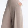 Wide-Leg Striped Trousers with Soft-Touch Modal Wide-Leg Striped Trousers with Soft-Touch Modal