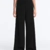 Wide-Leg Trousers with Soft-Touch Modal and Hemstitch Wide-Leg Trousers with Soft-Touch Modal and Hemstitch