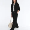 Wide-Leg Trousers with Soft-Touch Modal and Hemstitch Wide-Leg Trousers with Soft-Touch Modal and Hemstitch