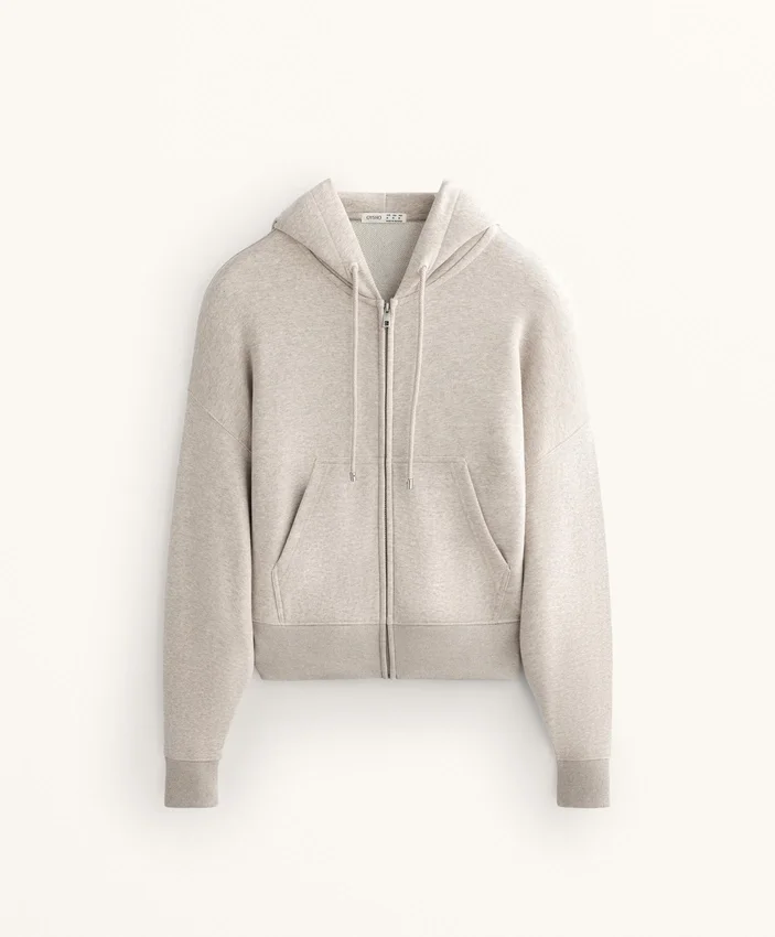 Wide Sleeve Hooded Jacket with Cotton Wide Sleeve Hooded Jacket with Cotton