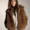 Wide Sleeve Hooded Jacket with Cotton Wide Sleeve Hooded Jacket with Cotton